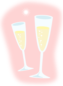 openclipart圖庫：Champagne
