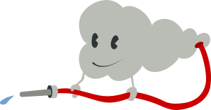 openclipart圖庫：cute cloud