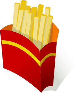 openclipart圖庫：pommes frites / french fries