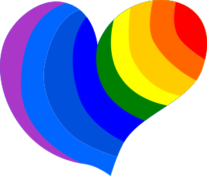 openclipart圖庫：Hippie Heart