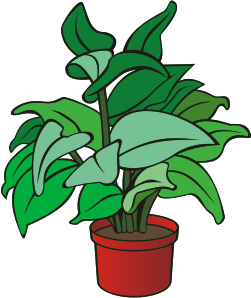 openclipart圖庫：Potted plant 11