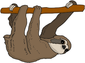 openclipart圖庫：Sloth