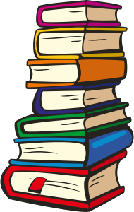 openclipart圖庫：Stack of books 3