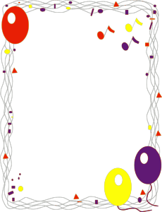 openclipart圖庫：Balloon Border