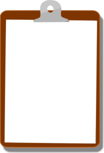 openclipart圖庫：Clipboard Background