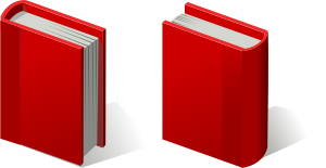 openclipart圖庫：pair of red books