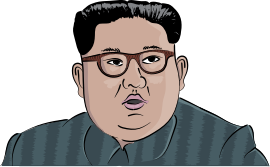 openclipart圖庫：Kim Jong Un