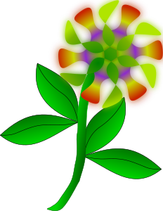 openclipart圖庫：Strange Flower