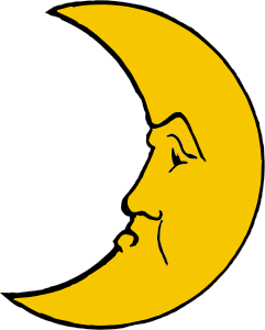 openclipart圖庫：Heraldic crescent