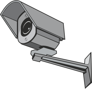 openclipart圖庫：surveillance camera