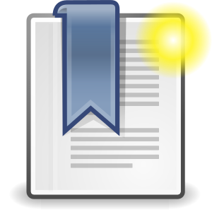 openclipart圖庫：tango bookmark new