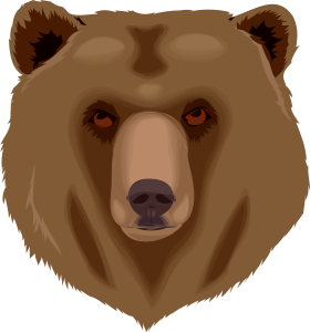 openclipart圖庫：Architetto orso 16 Grizzly Bear