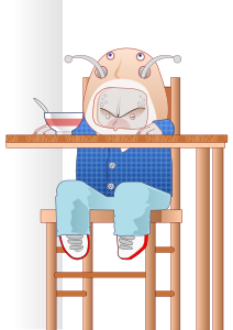 openclipart圖庫：baby alien