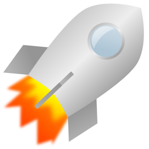 openclipart圖庫：Toy rocket