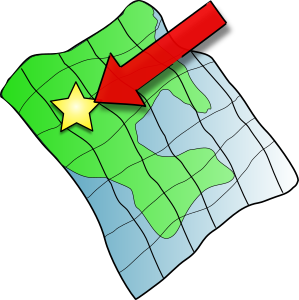 openclipart圖庫：Ruffled Map