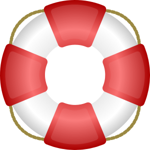 openclipart圖庫：Lifesaver