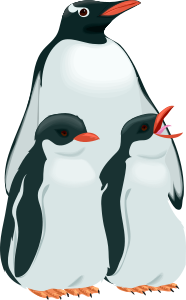 openclipart圖庫：Architetto -- pinguino 3