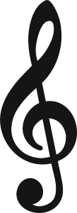 openclipart圖庫：treble clefs