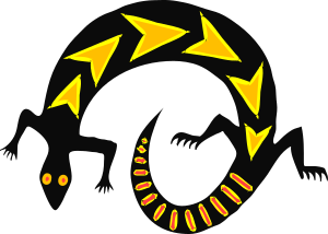 openclipart圖庫：ramarro (Lizard)