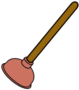 openclipart圖庫：Toilet Plunger