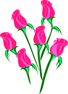 openclipart圖庫：Architetto -- rose 3