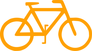 openclipart圖庫：Bicycle Sign Symbol