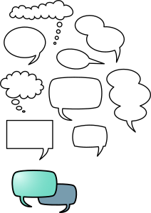 openclipart圖庫：comic clouds
