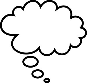 openclipart圖庫：comic clouds 8