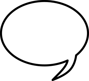 openclipart圖庫：Comic Speech Bubble