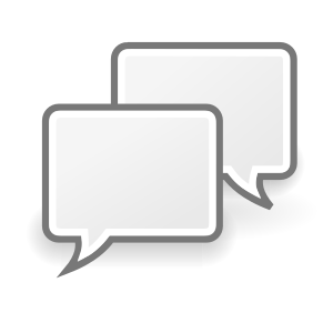 openclipart圖庫：Tango Internet Group Chat