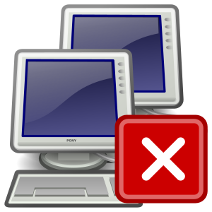openclipart圖庫：tango network offline