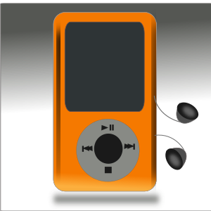 openclipart圖庫：netalloy music player