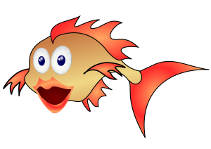 openclipart圖庫：gold-fish