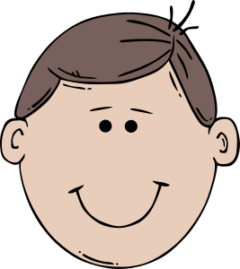 openclipart圖庫：Man Face Cartoon