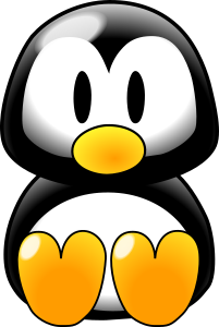 openclipart圖庫：Baby Tux