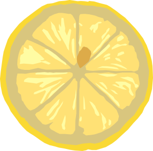 openclipart圖庫：Lemon slice
