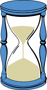 openclipart圖庫：hourglass with sand