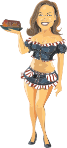 openclipart圖庫：Waitress
