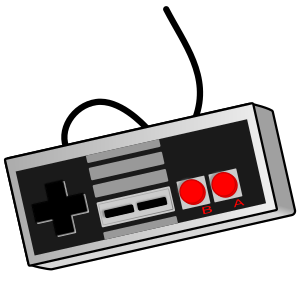 openclipart圖庫：Old School Game Controller