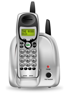 openclipart圖庫：Cordless Phone