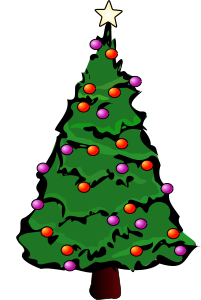 openclipart圖庫：christmas tree