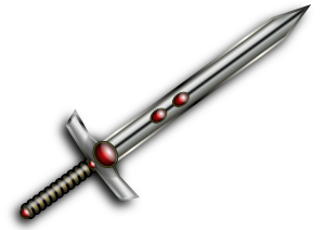 openclipart圖庫：Jeweled Sword