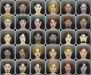 openclipart圖庫：Human Portrait