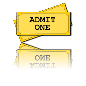 openclipart圖庫：movie tickets