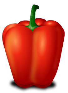 openclipart圖庫：Pepper , red
