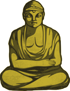 openclipart圖庫：Golden Buddha