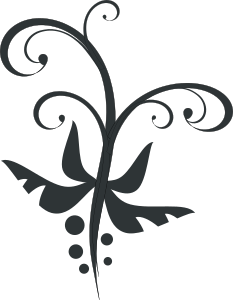 openclipart圖庫：swirls vegetal
