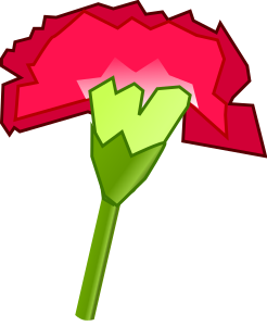 openclipart圖庫：Cravo / Carnation