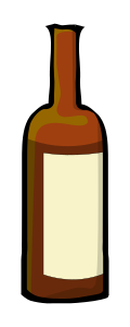 openclipart圖庫：wine bottle