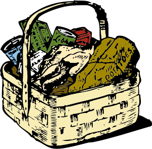 openclipart圖庫：food basket